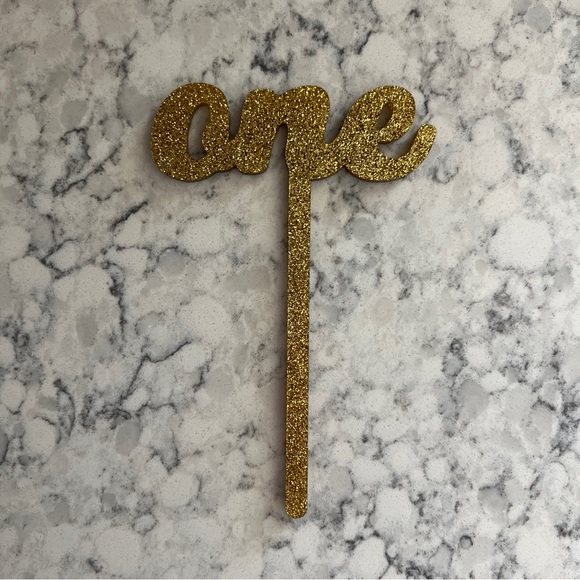 One | Cake Topper - Picture 2 of 5